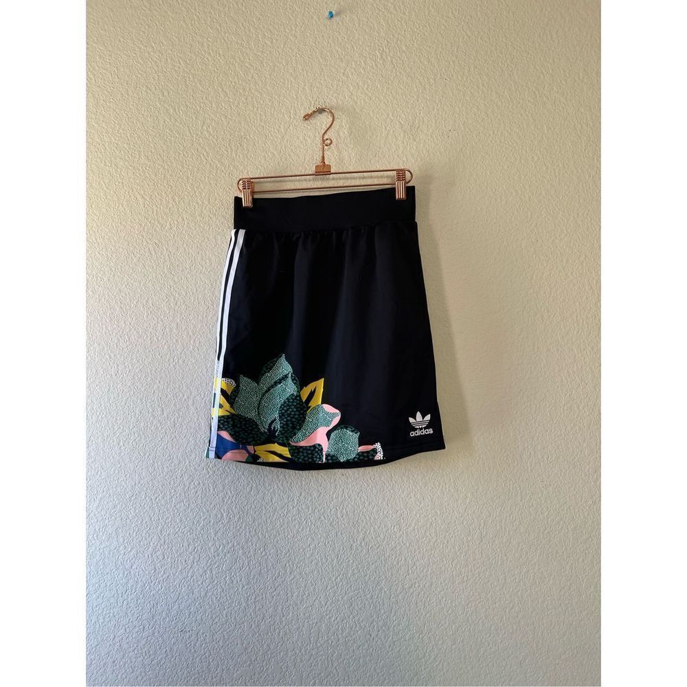 ADIDAS ORIGINALS X HER STUDIO LONDON SKIRT - BLACK Size XS